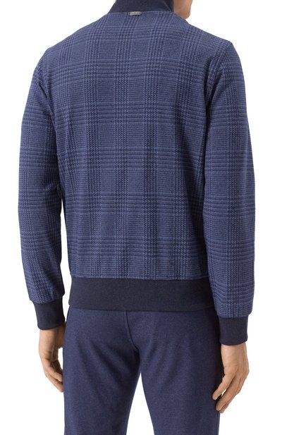 Толстовка CAPOBIANCO темно-синего цвета по цене 89950 руб., арт. 18M450.ST00., фото 4 Толстовка CAPOBIANCO, арт. 18M450.ST00., фото 4