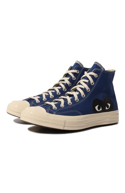 Текстильные кеды comme des garcons play x converse COMME DES GARCONS PLAY, арт. 171846, фото 1