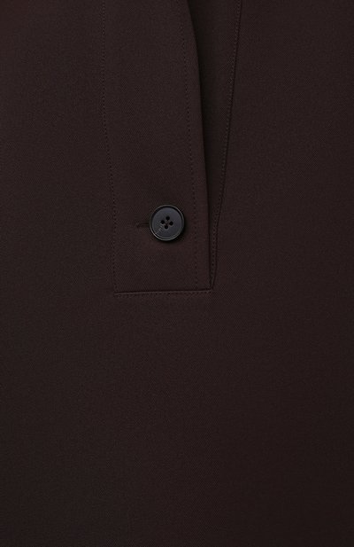 Блузка JIL SANDER коричневого цвета по цене 57150 руб., арт. JSCT561206-WT440200, фото 5 Блузка JIL SANDER, арт. JSCT561206-WT440200, фото 5