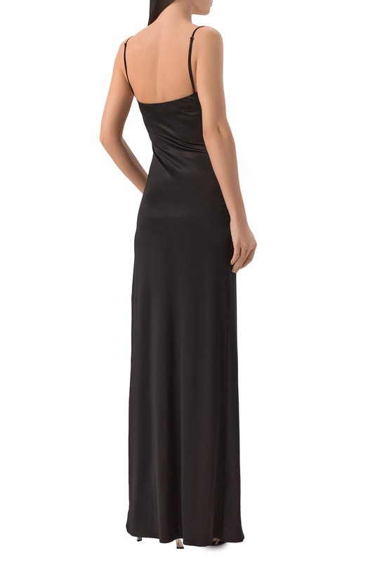 Атласное платье Dsquared2 S75CV0983/D20110 Чёрный  S75CV0983/D20110 Фото 3