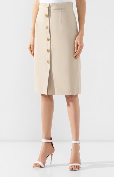 Хлопковая юбка-миди ESCADA SPORT, арт. 5028500, фото 3