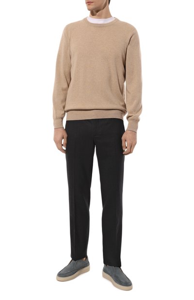 Замшевые слипоны CAMERLENGO, арт. 16242/0PERA, фото 2