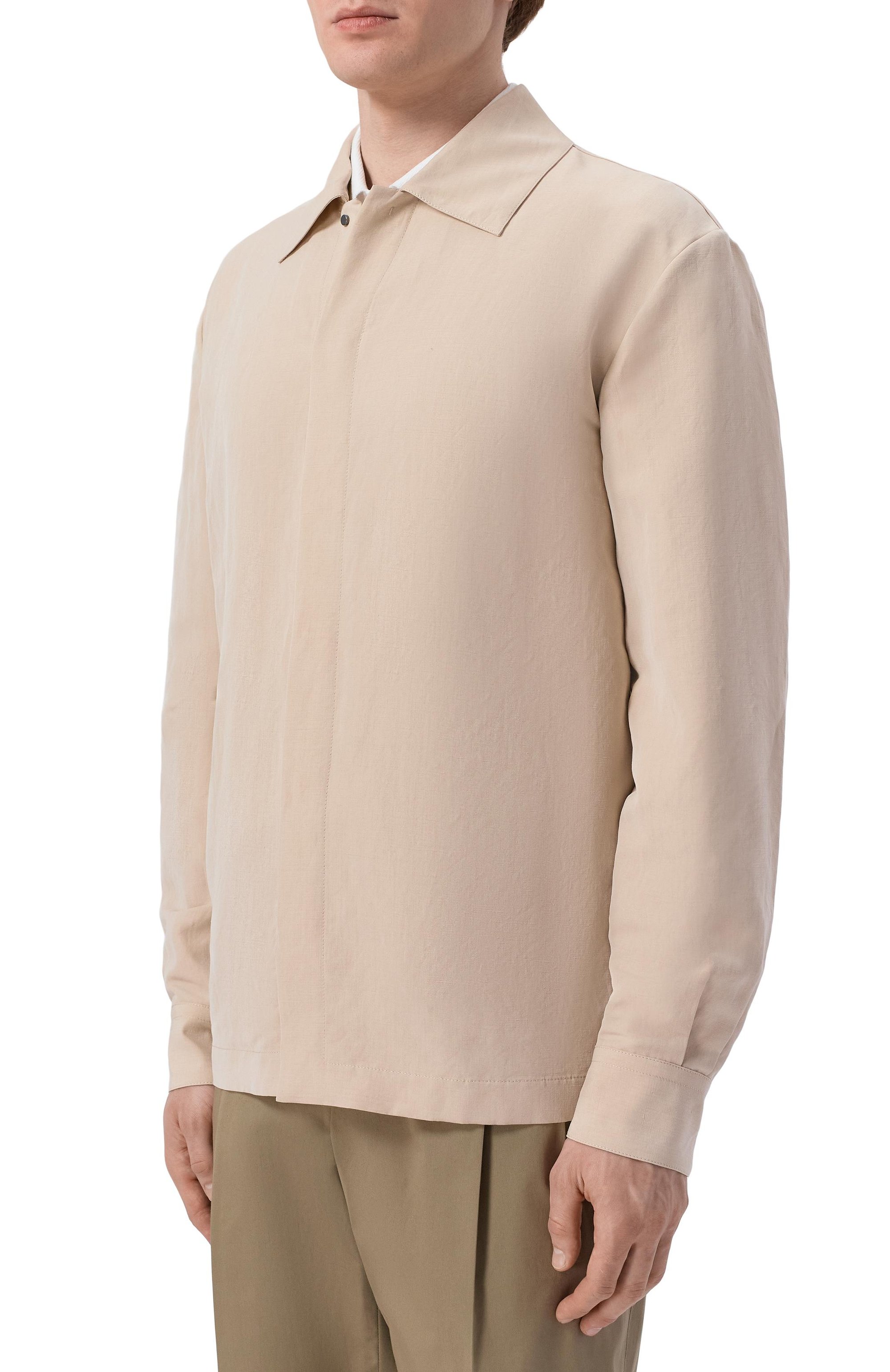 Куртка-рубашка изо льна и шелка MVST, арт. M26.2PM.B007/F159 LISITEA-LINEN/SILK, фото 3