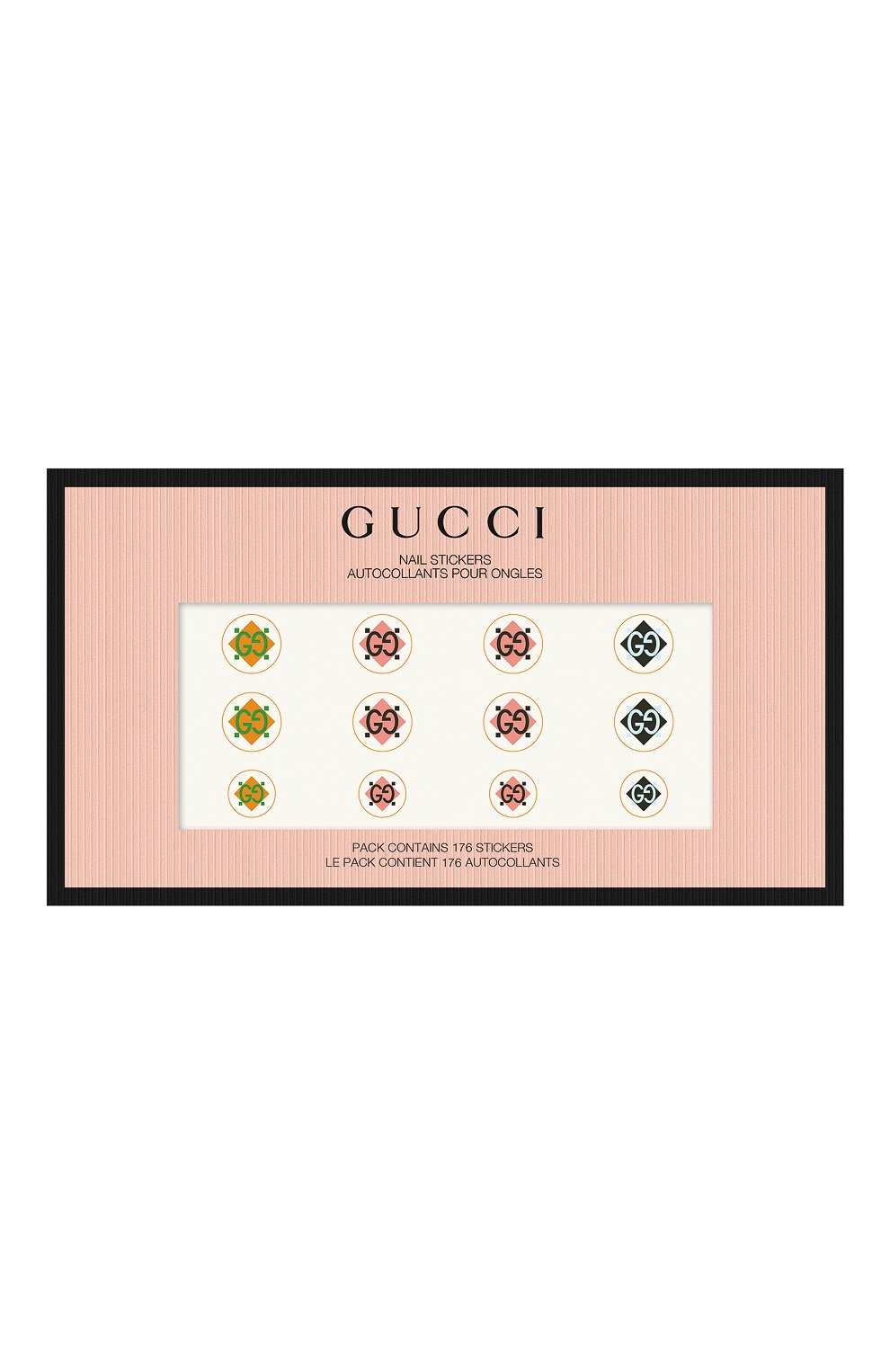 Стикеры для дизайна ногтей nail art stickers GUCCI бесцветного цвета по цене 2890 руб., арт. 3616303323035, фото 1 Стикеры для дизайна ногтей nail art stickers GUCCI, арт. 3616303323035, фото 1