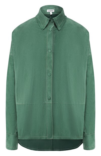 Женская замшевая рубашка LOEWE, арт. D1199948C