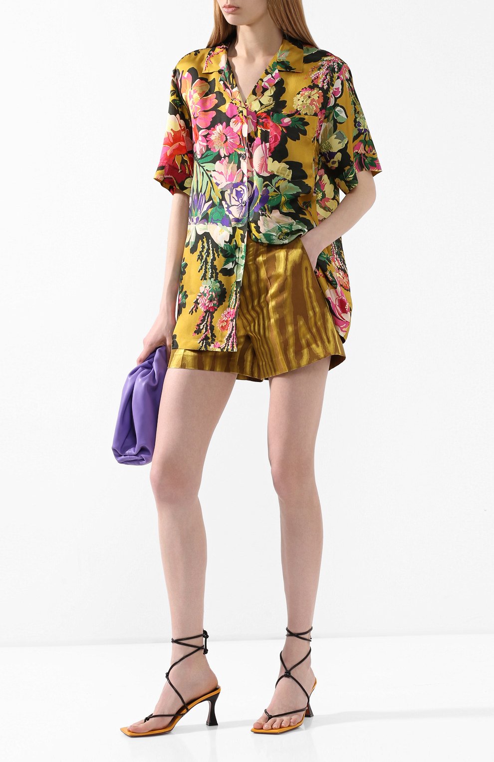 Рубашка из вискозы DRIES VAN NOTEN, арт. 201-10763-9436, фото 2