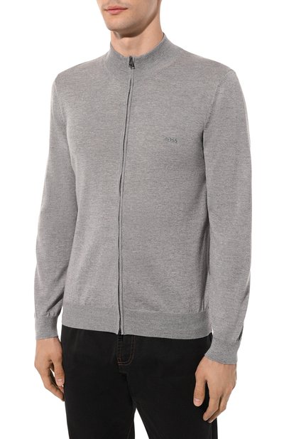 Шерстяной кардиган BOSS, арт. 50476347, фото 3