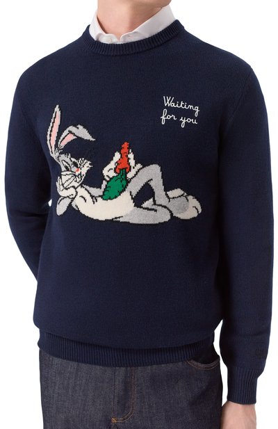 Джемпер из шерсти и вискозы MC2 SAINT BARTH, арт. HER0001-03438I/HER0N, фото 5