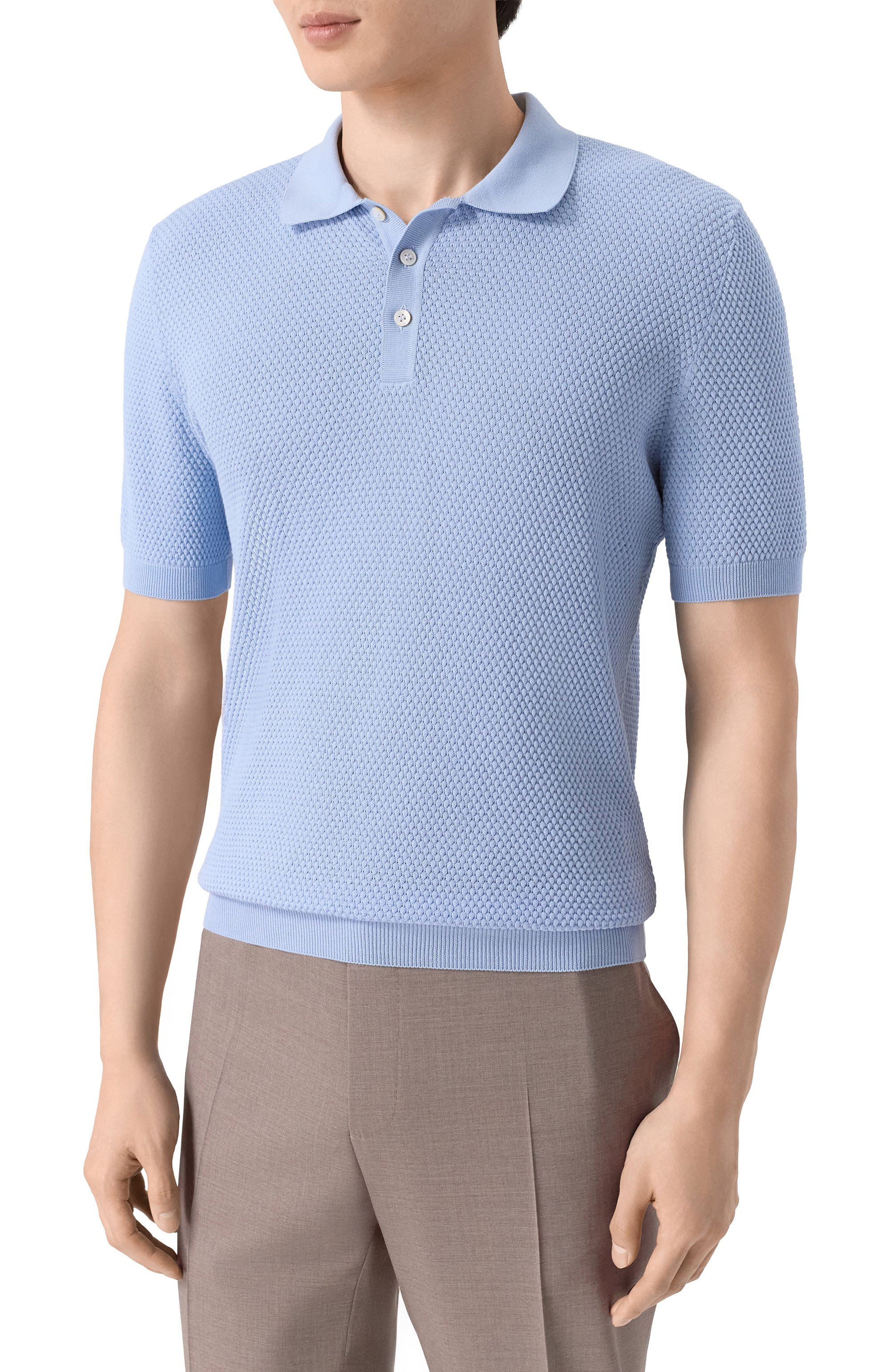 Хлопковое поло GRAN SASSO, арт. 57113/20620, фото 3