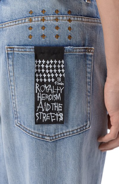 Джинсы maxx dakota blue KSUBI голубого цвета по цене 38700 руб., арт. MPS26DJ102, фото 5 Джинсы maxx dakota blue KSUBI, арт. MPS26DJ102, фото 5