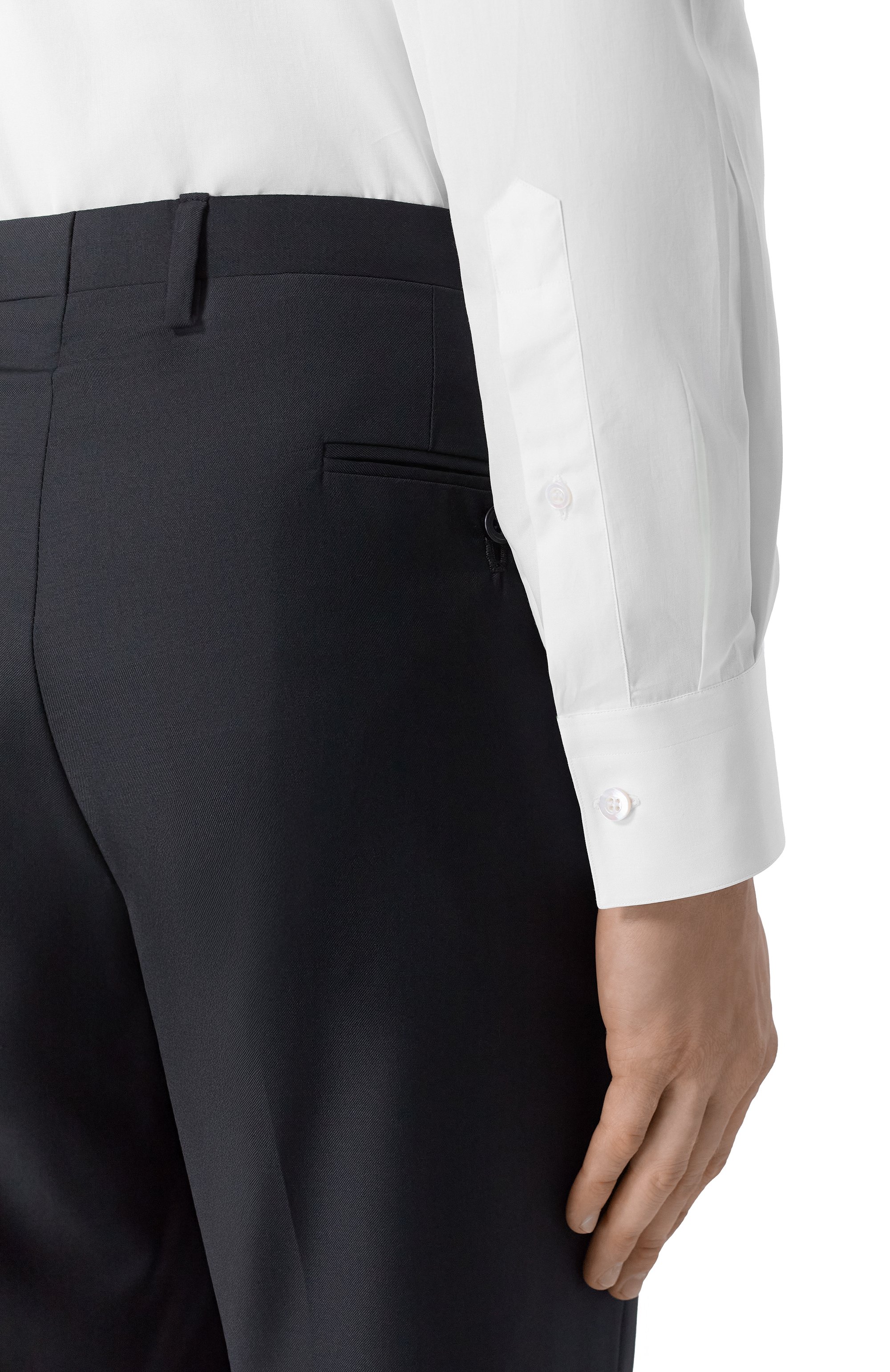 Хлопковая сорочка MVST, арт. M0RBIDA/ALBERT0/SQUARED/1867-SEA ISLAND C0TT0N, фото 5