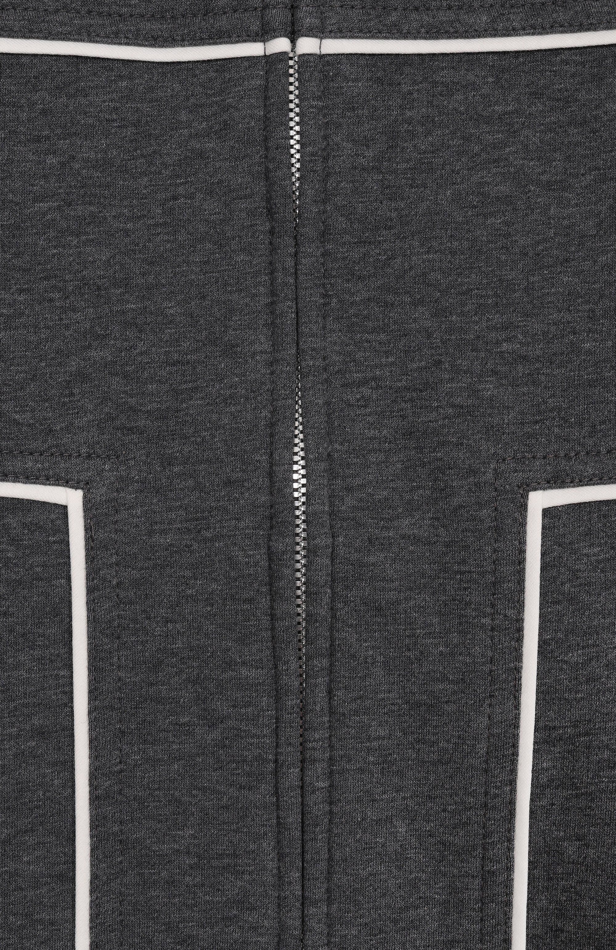 Хлопковая толстовка BRUNELLO CUCINELLI, арт. BW863E189C, фото 3