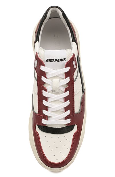 Кожаные кроссовки AMI, арт. E19S407.970, фото 5