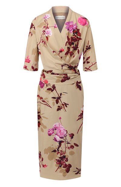 Женское хлопковое платье DRIES VAN NOTEN, арт. 192-31024-8007
