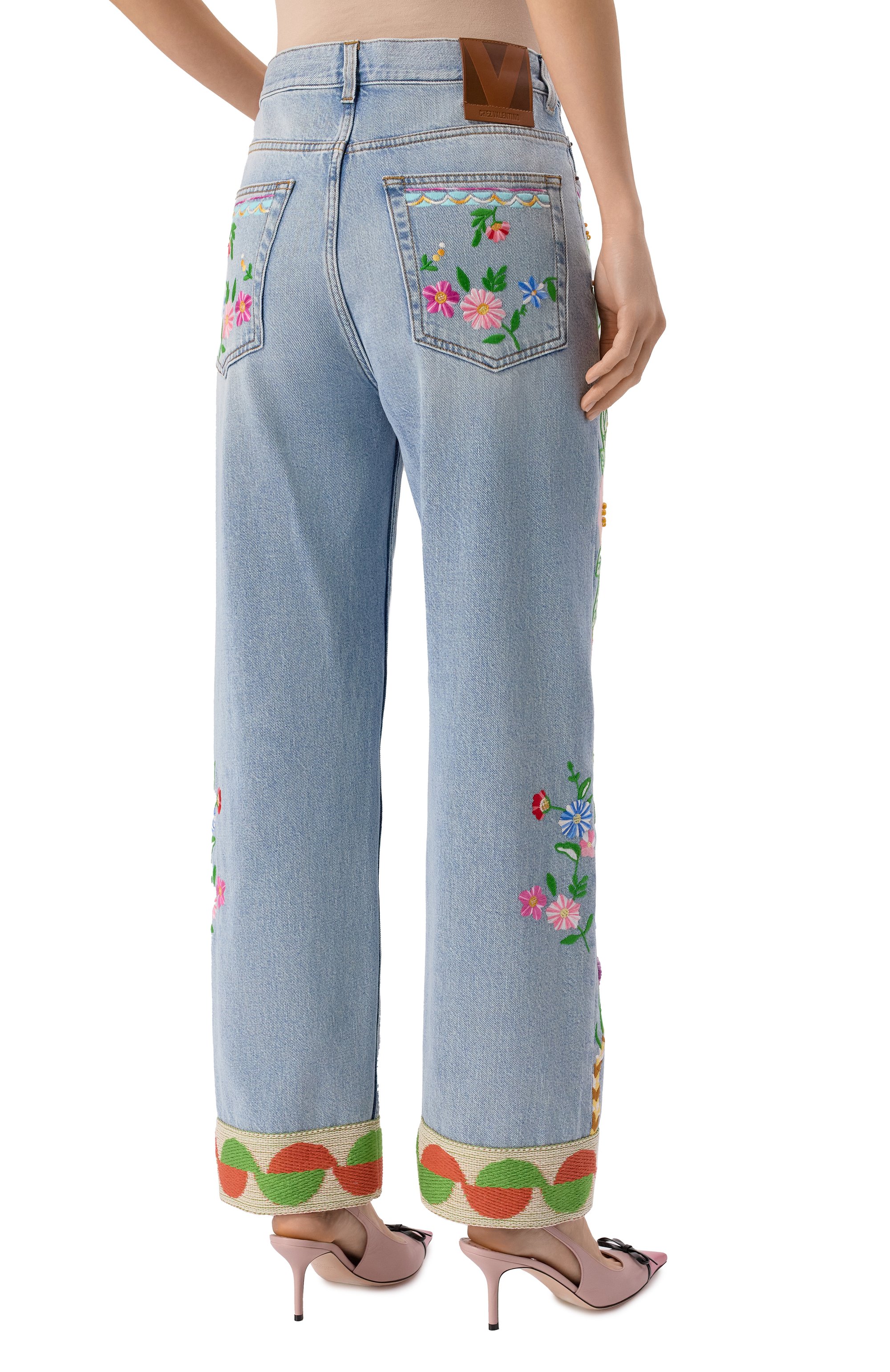 Джинсы VALENTINO, арт. 6B3DD19F94S, фото 4