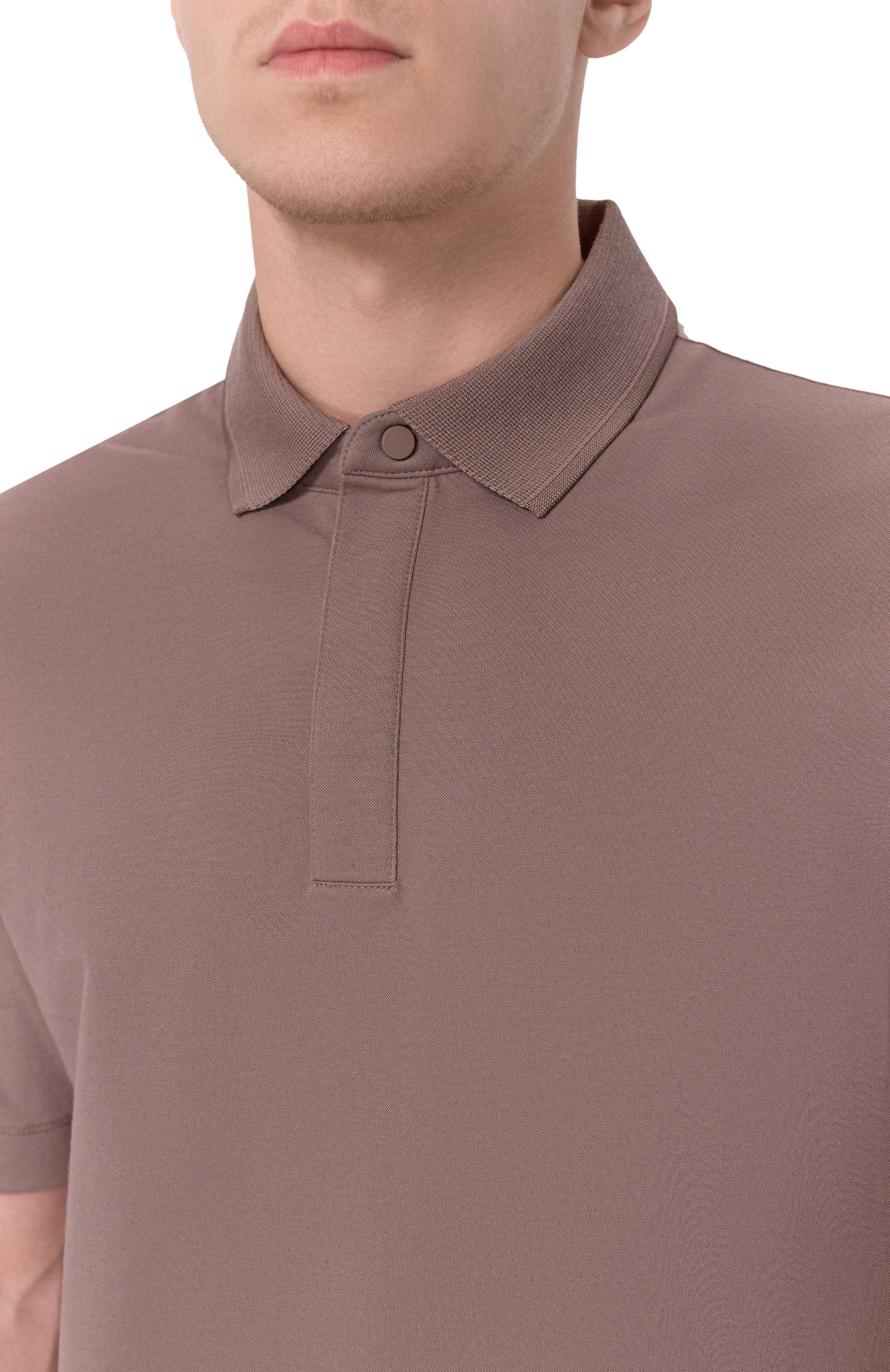 Хлопковое поло BOSS, арт. 50531949, фото 5