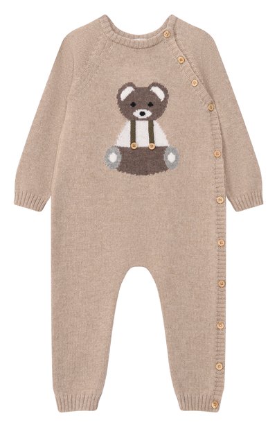 Комбинезон из шерсти и кашемира BABY T, арт. 26AI061T_001