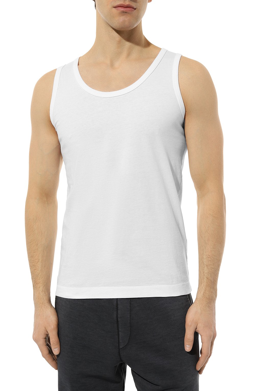 Хлопковая майка DRIES VAN NOTEN, арт. 021106-8600, фото 3