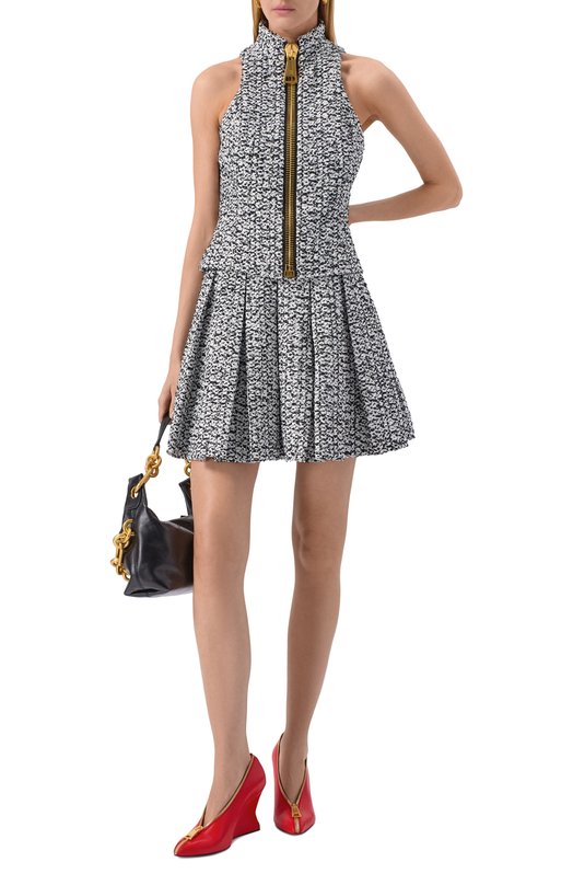 Кожаные туфли Zip Balmain FN0UA175/LNAP Красный  FN0UA175/LNAP Фото 3