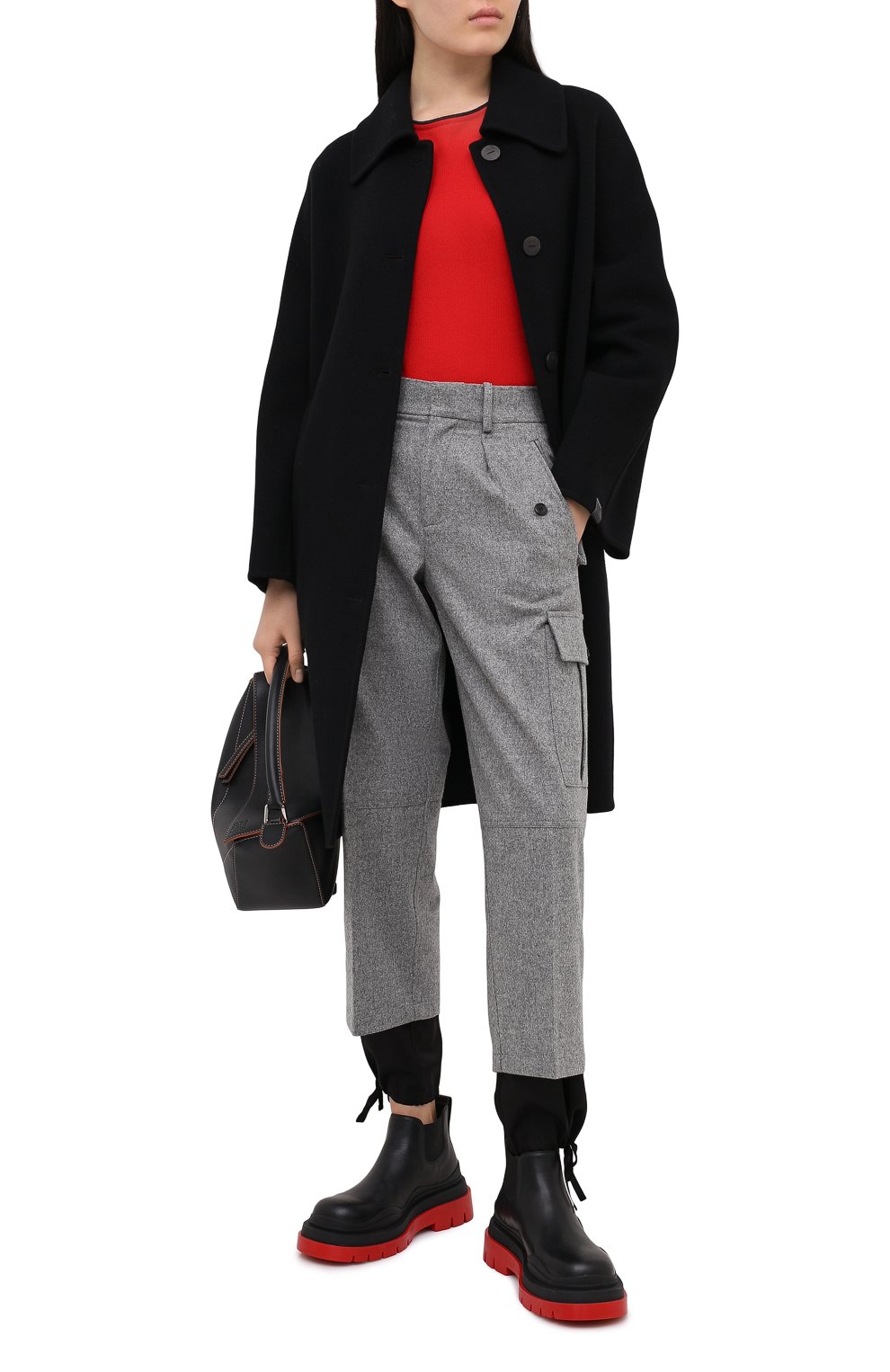 Шерстяное пальто LOEWE, арт. S359336XB0, фото 3