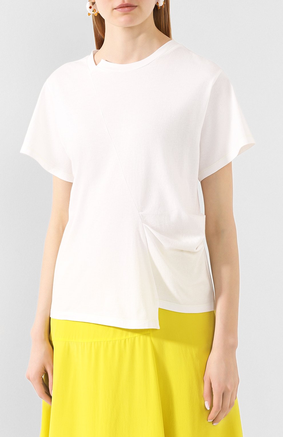 Хлопковая футболка REJINA PYO, арт. C149K/C0TT0N JERSEY, фото 3