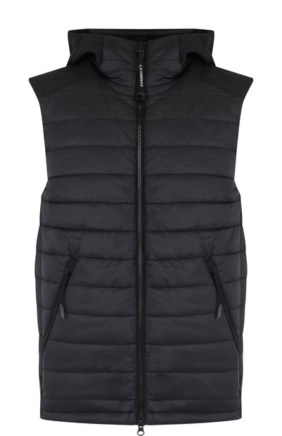 Утепленный жилет на молнии с капюшоном C.P. COMPANY, арт. 05CM0W010A-005242M, фото 1