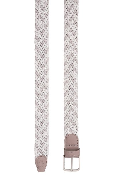 Текстильный ремень PAUL&SHARK светло-серого цвета по цене 23250 руб., арт. 25416008, фото 3 Текстильный ремень PAUL&SHARK, арт. 25416008, фото 3