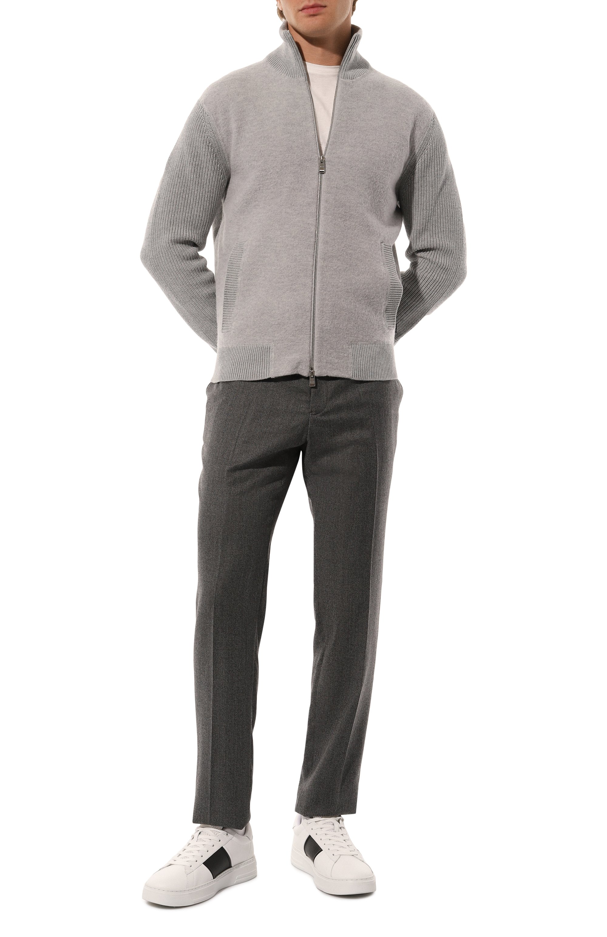 Кардиган из хлопка и шерсти BOSS, арт. 50526839, фото 2