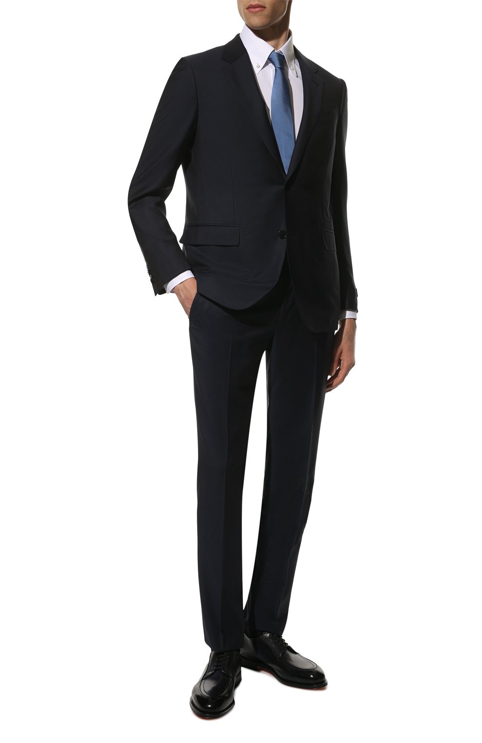 Кожаные дерби colin SANTONI, арт. MCCG17977MC8HFULU59, фото 2