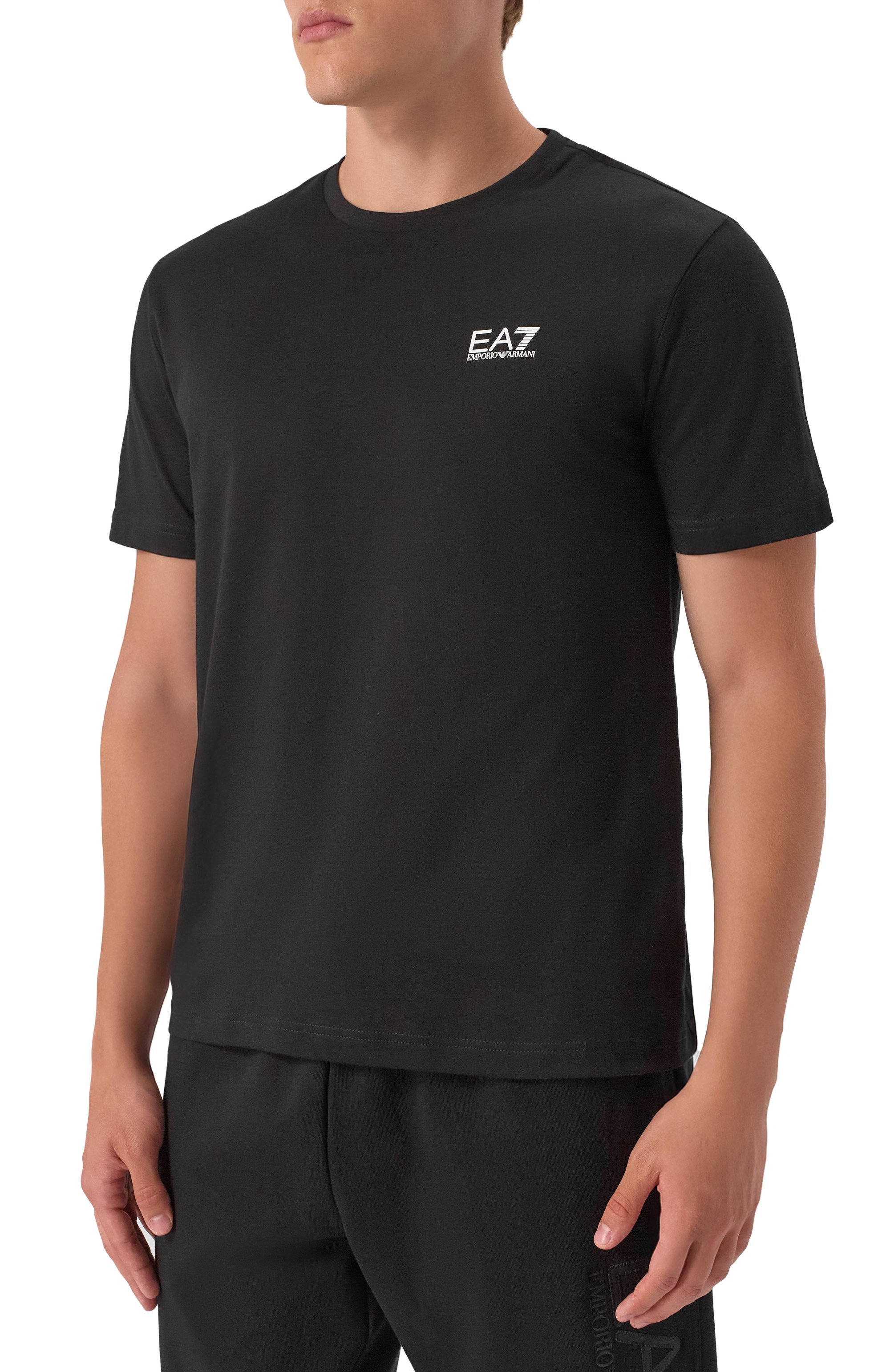 Хлопковая футболка EA7, арт. 8NPT25/PJVPZ, фото 3