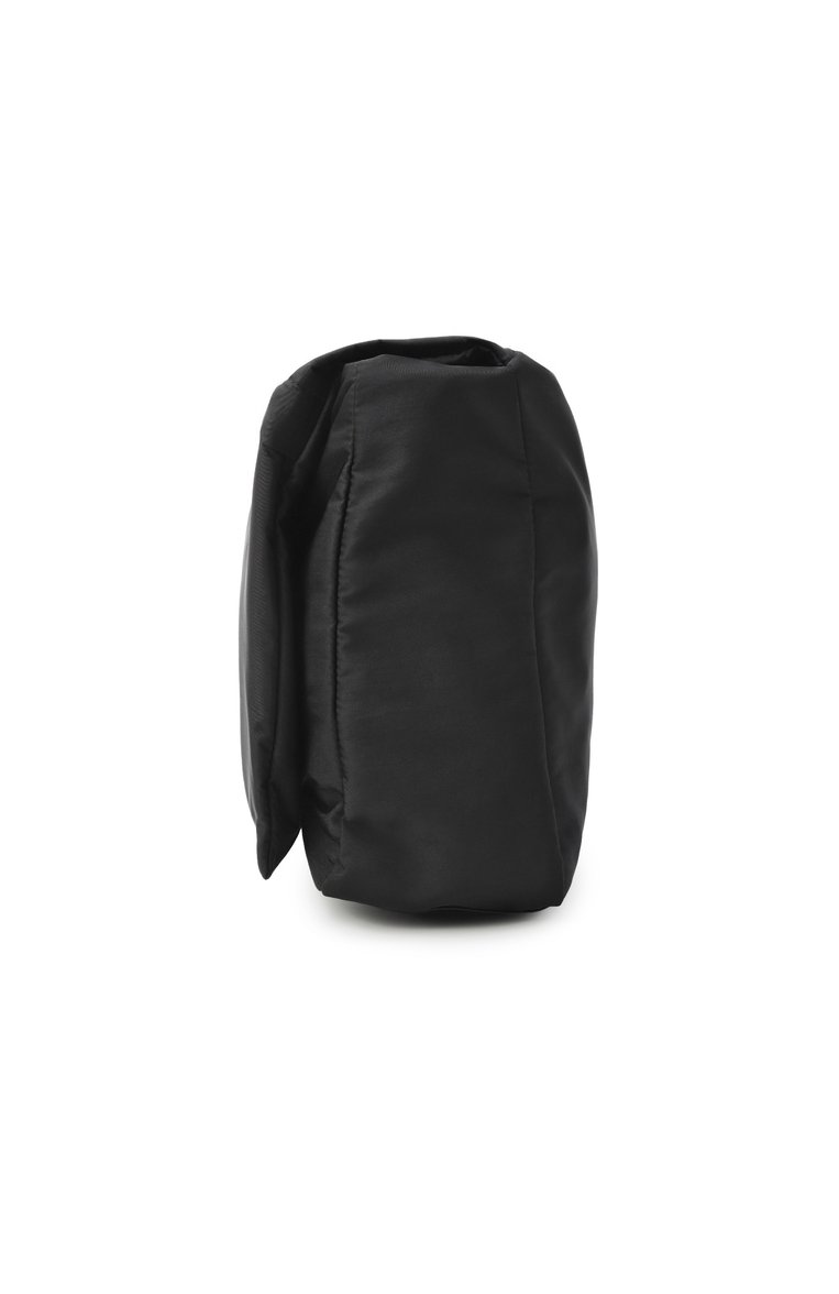 Мужская сумка soft messenger large JIL SANDER черного цвета, арт. J26WG0059-P7311 | Фото 4 (Ремень/цепочка: На ремешке; Материал: Текстиль; Автоматизация ТО: Проставлено; Размер: large; Автоматизация состава: Проставлено)