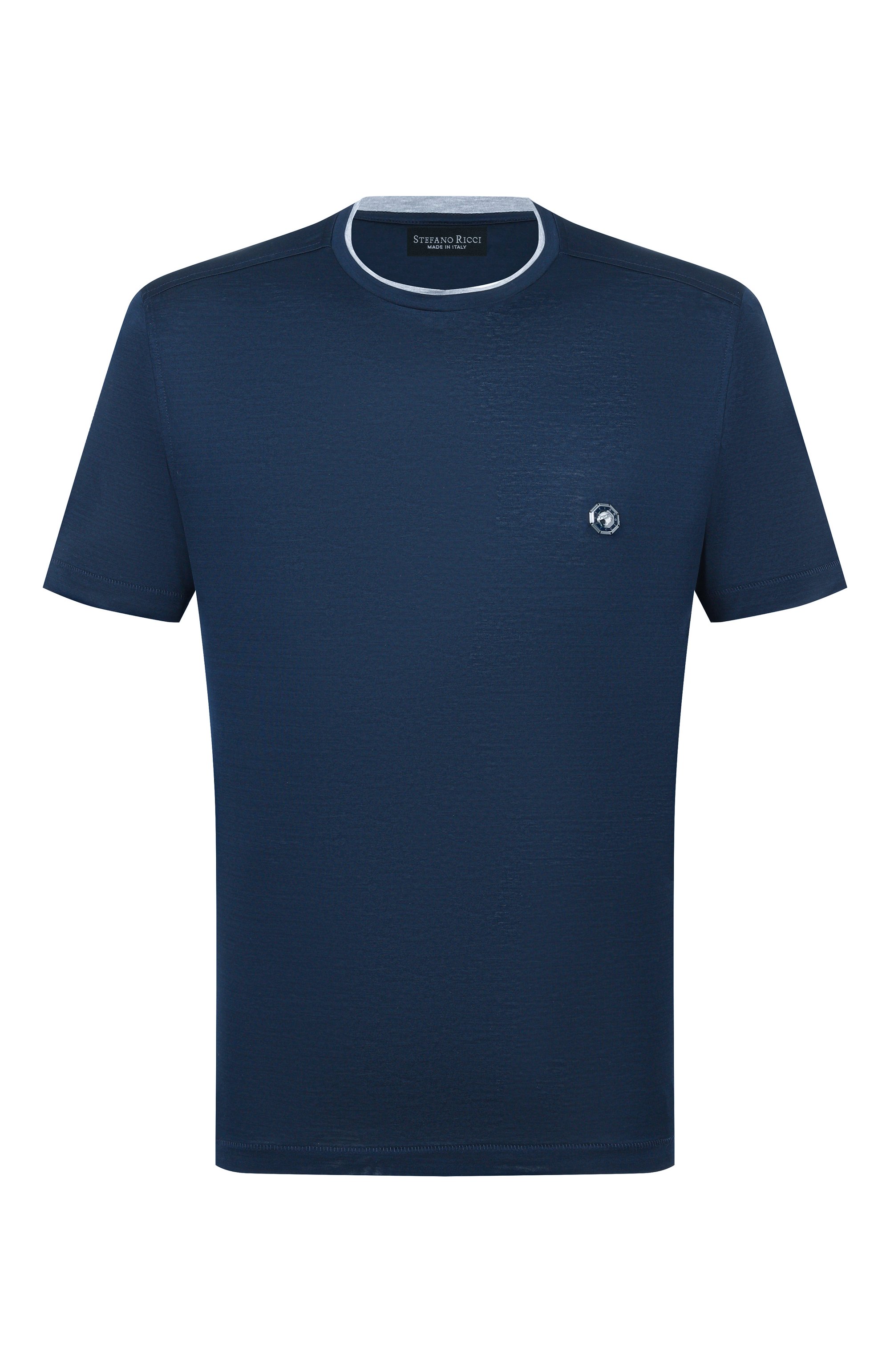 Хлопковая футболка STEFANO RICCI, арт. MNH6105000/TE0001, фото 1
