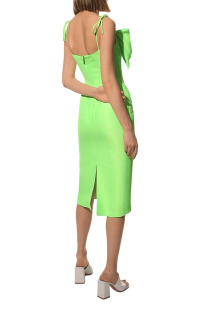 Платье из вискозы MSGM, арт. 3241MDA02 227103, фото 4