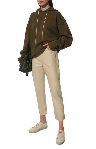 Хлопковое худи JIL SANDER, арт. JPPU707515-WU248608, фото 2