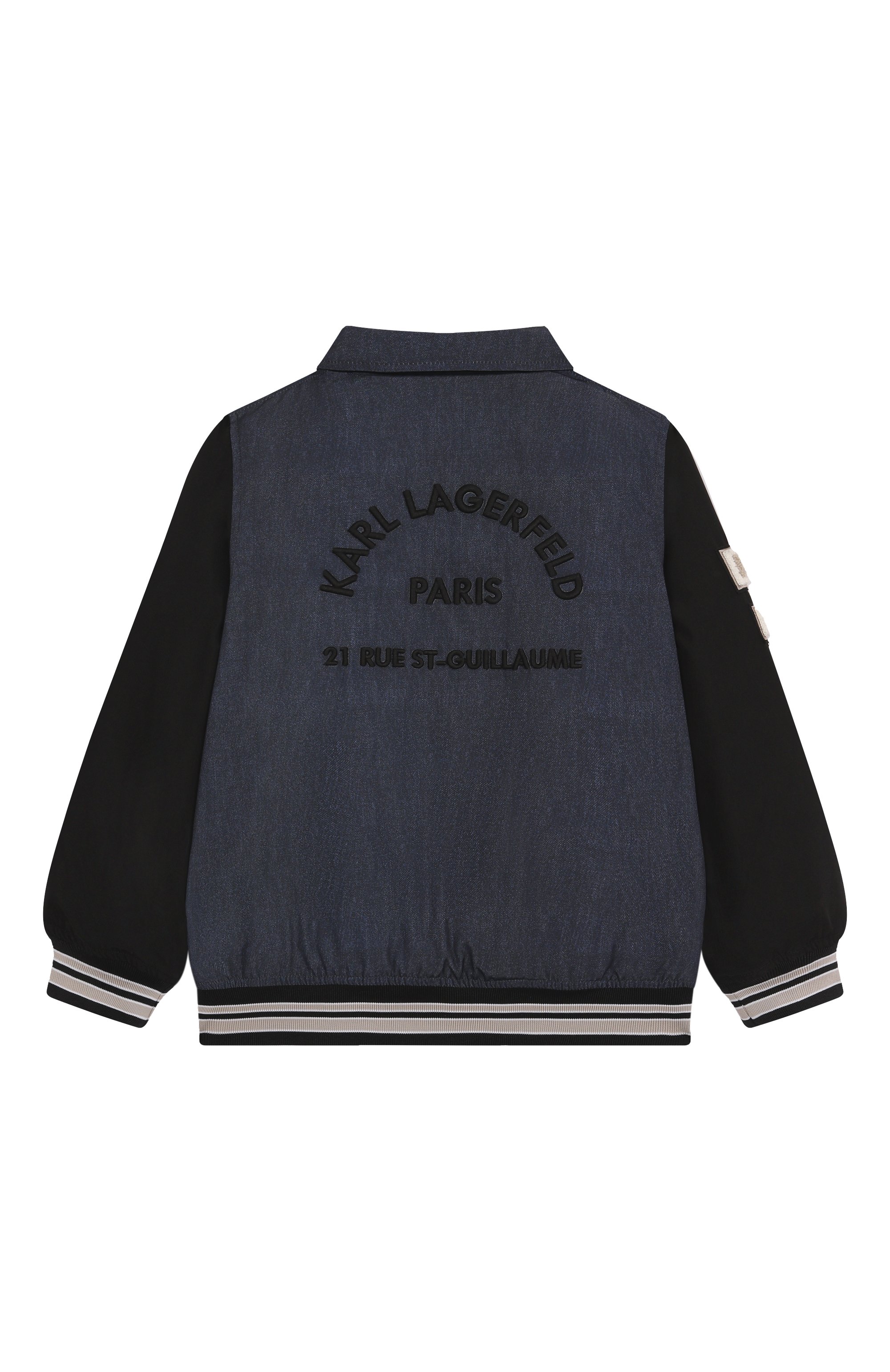 Утепленный бомбер KARL LAGERFELD KIDS, арт. Z30635, фото 2