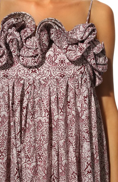 Хлопковое платье NACKIYE, арт. MILKPUDDING MAXI DRESS, фото 5
