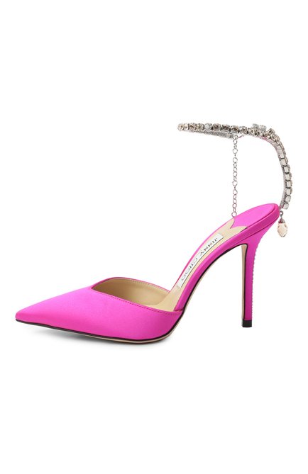 Женские текстильные туфли saeda 100 JIMMY CHOO, арт. SAEDA100BGH
