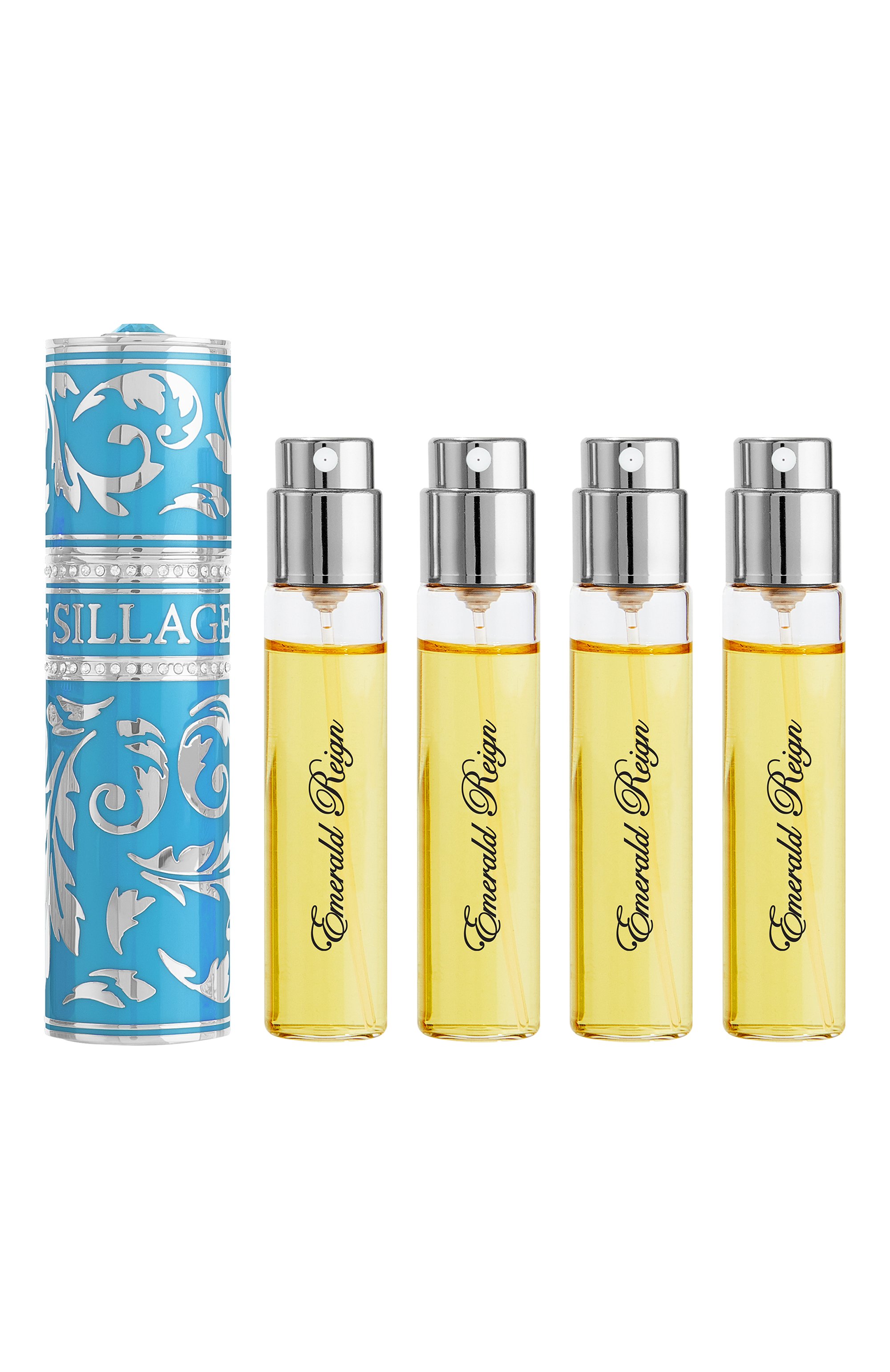 Парфюмерный набор aquamarine emerald reign (4x8ml) HOUSE OF SILLAGE, арт. 0857956003520, фото 1