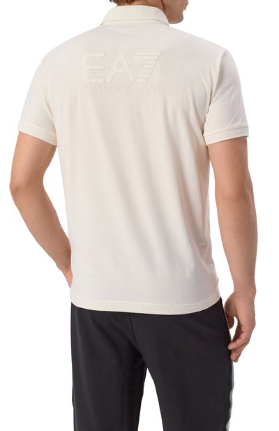 Хлопковое поло EA7, арт. 7M000901/AF10373, фото 4