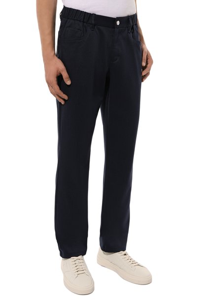 Брюки из шерсти и хлопка ZILLI, арт. J5T301M0225VZRW00, фото 3