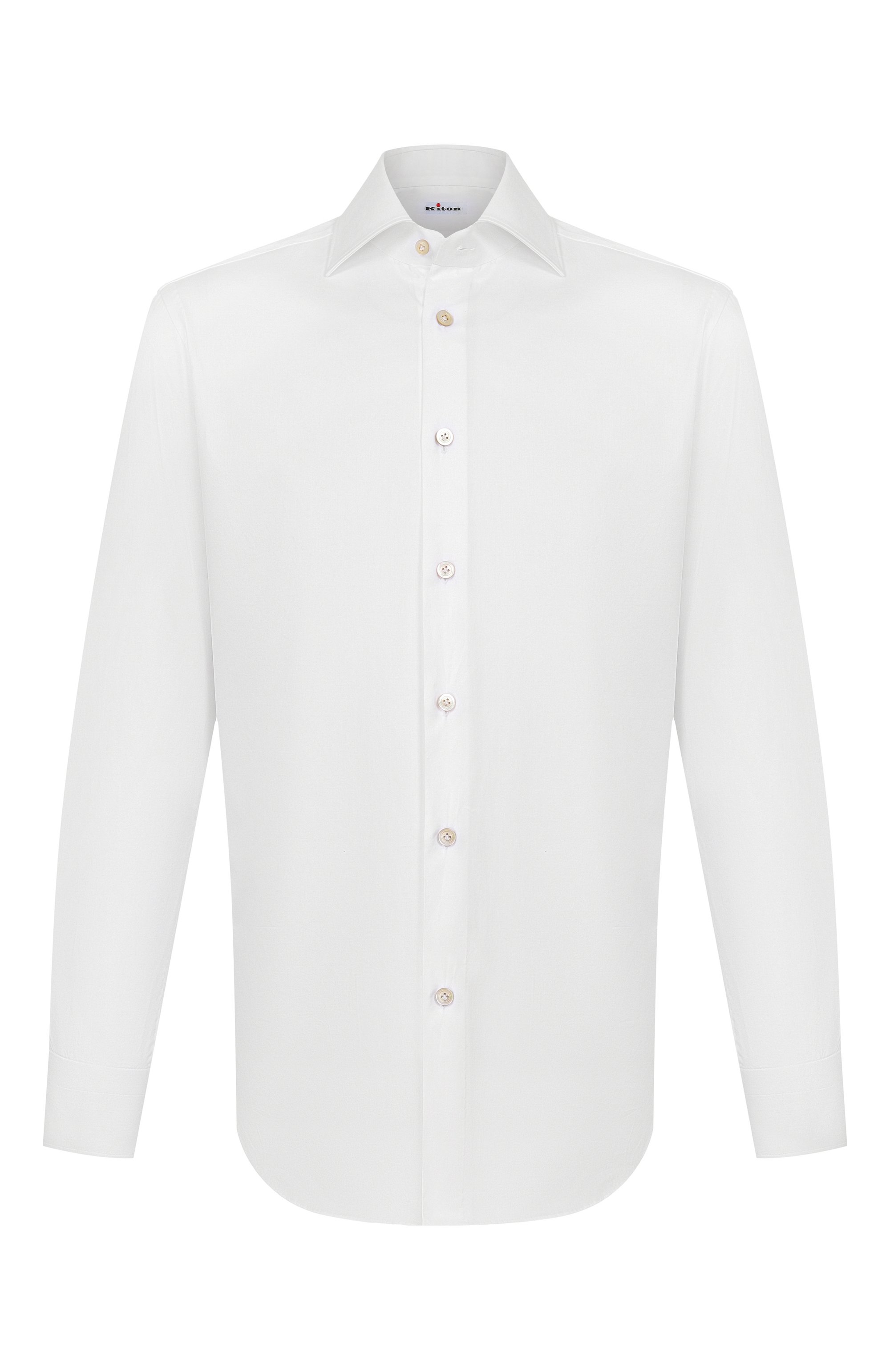 Хлопковая сорочка KITON, арт. UCIH06146_001, фото 1