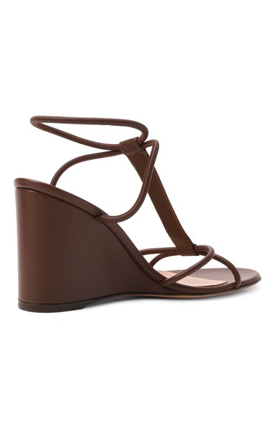 Кожаные босоножки lilo 85 GIANVITO ROSSI, арт. G32732.85RIC.NAPBR0W, фото 5