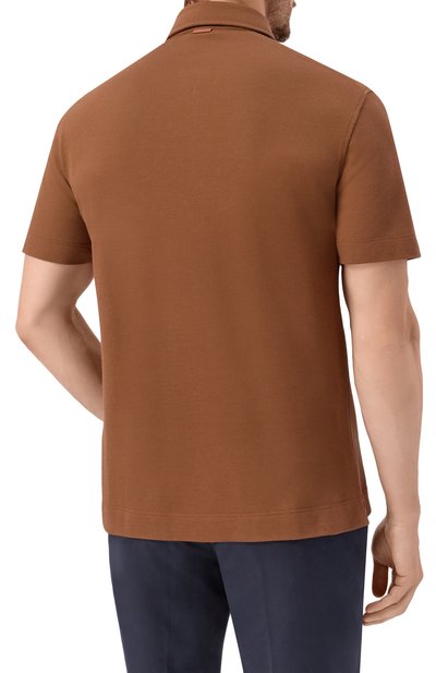 Хлопковое поло ZEGNA, арт. F752/UF392A9, фото 4