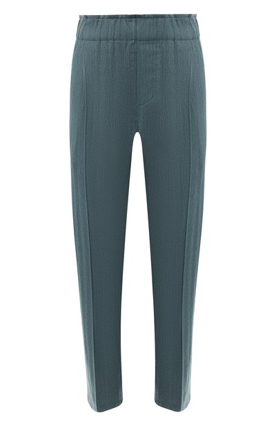 Женские брюки из смеси хлопка и льна BRUNELLO CUCINELLI, арт. MF578P6919