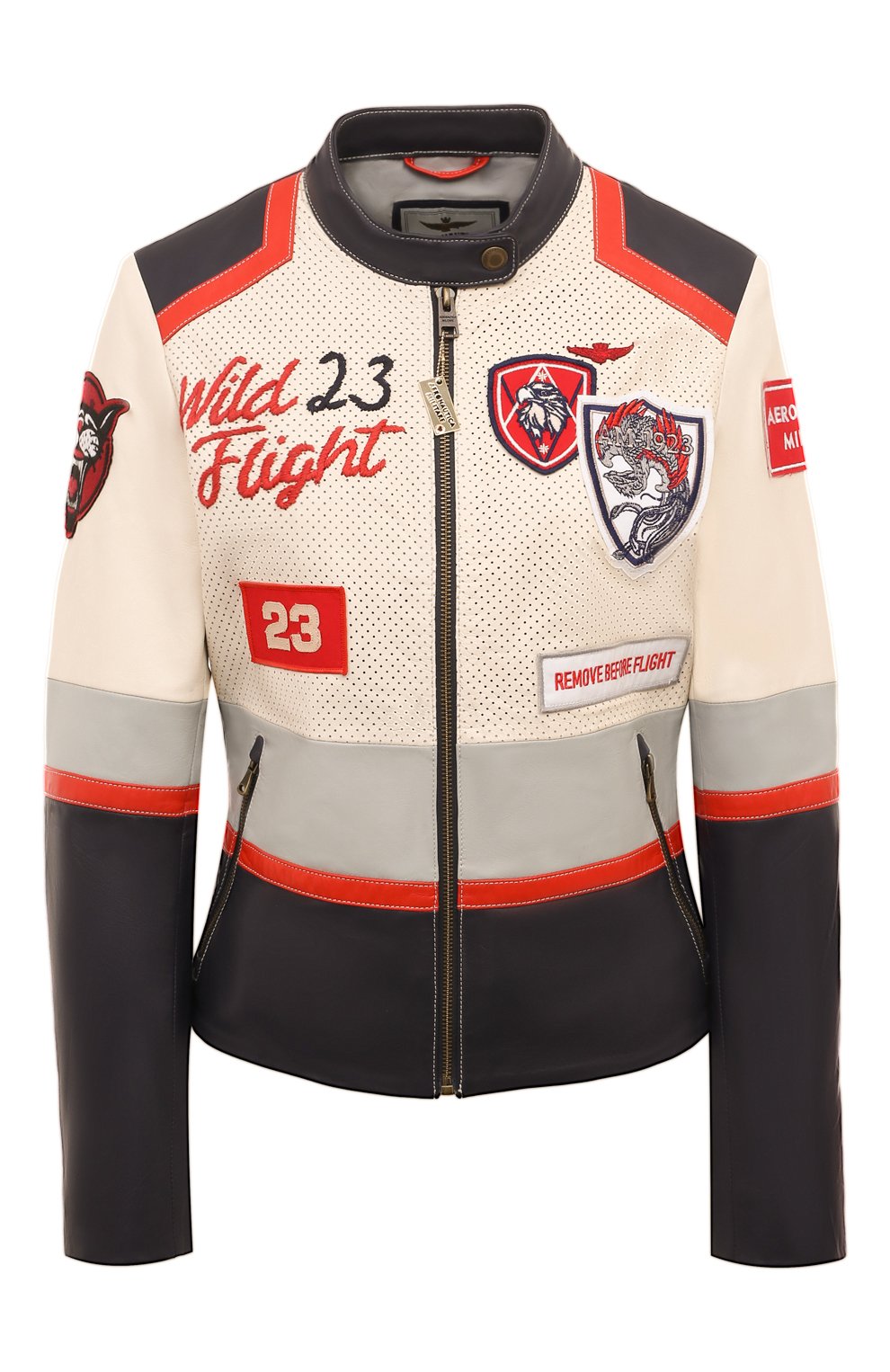 Кожаная куртка AERONAUTICA MILITARE, арт. PN6037DPL221, фото 1