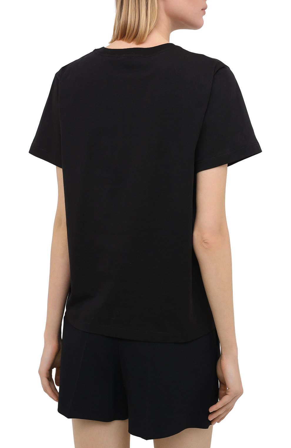 Хлопковая футболка REDVALENTINO, арт. UR0MG07V/5JH, фото 4