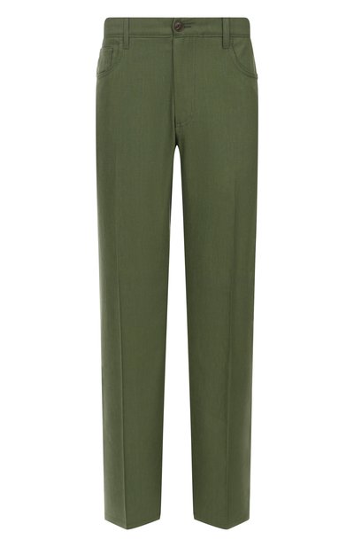 Мужские брюки изо льна и шерсти CANALI, арт. U7052/AE02571