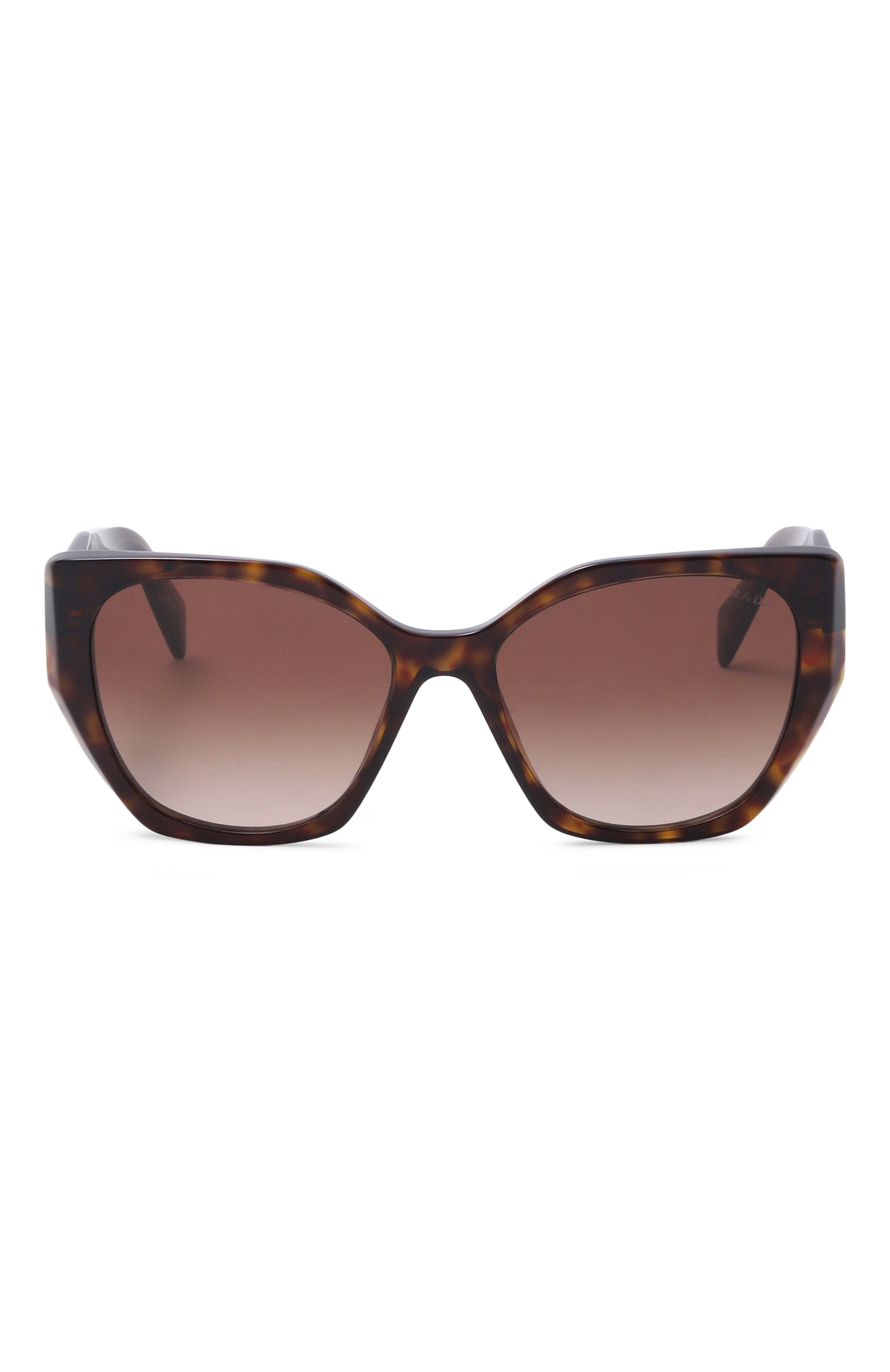Солнцезащитные очки PRADA коричневого цвета по цене 62200 руб., арт. 19ZS-2AU6S1, фото 3 Солнцезащитные очки PRADA, арт. 19ZS-2AU6S1, фото 3