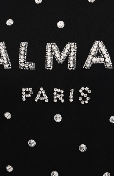 Хлопковая футболка BALMAIN, арт. UF11350/P001, фото 5