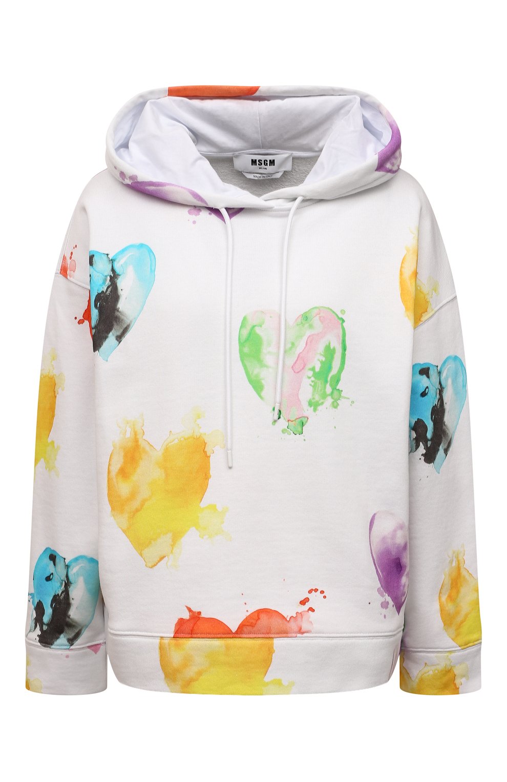 Хлопковое худи MSGM, арт. 3241MDM184 227158, фото 1